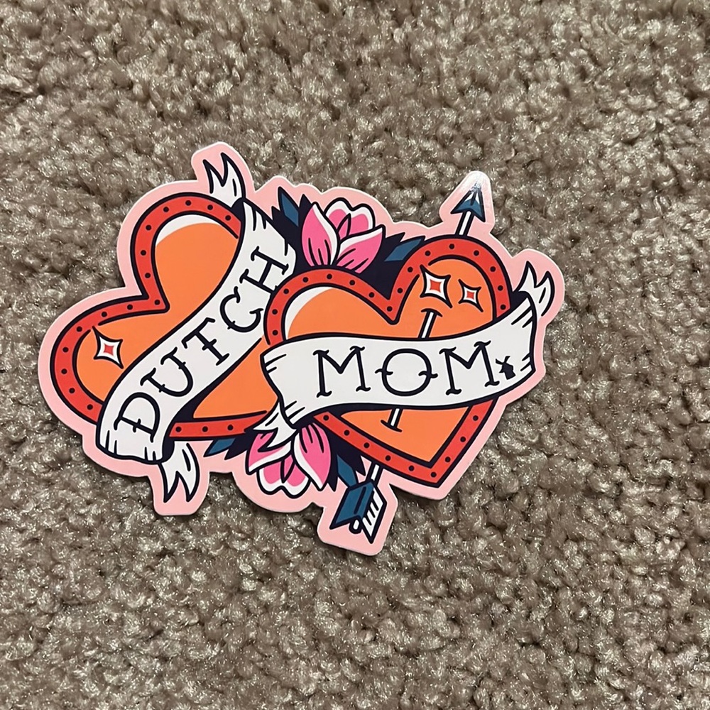 Dutch bros Mother’s Day sticker